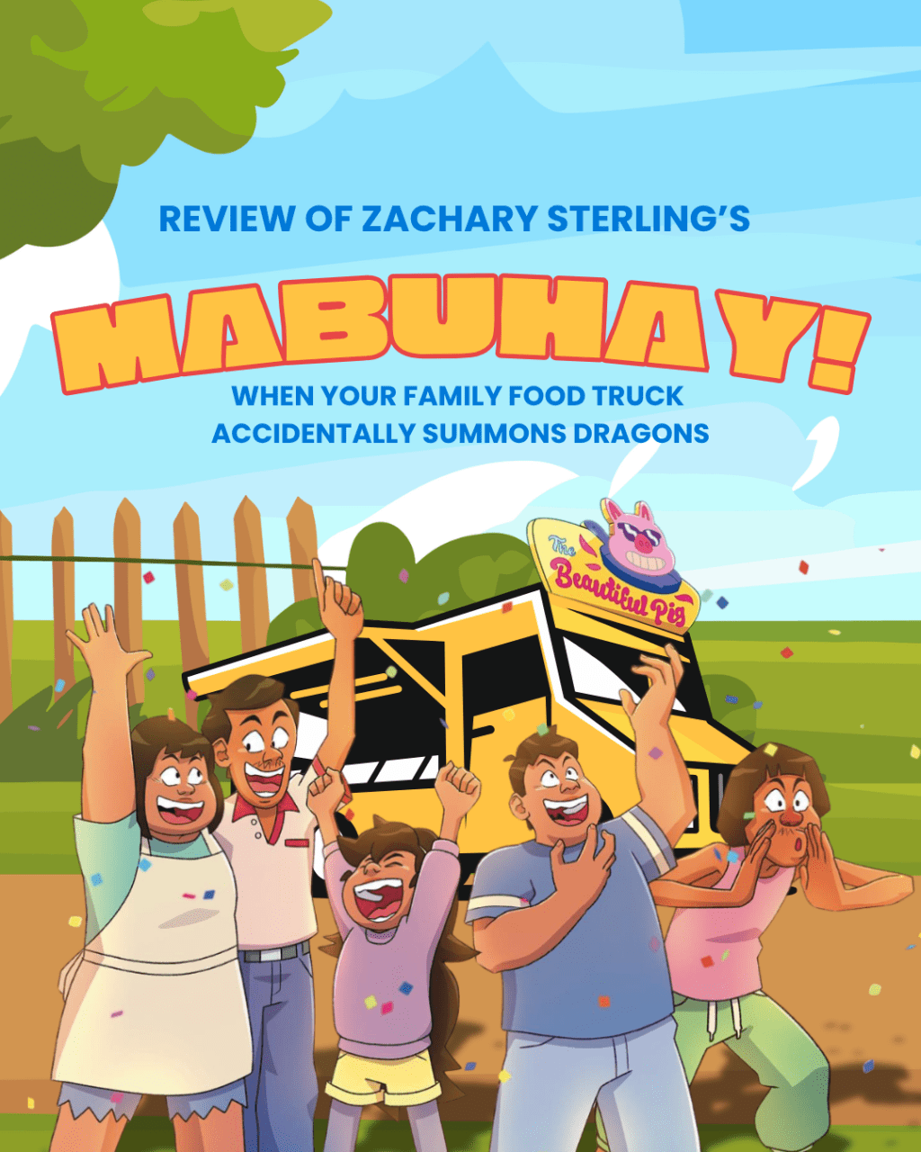 Mabuhay by Zachary Sterling Review: Filipino Folklore Graphic Novel That Makes You Crave&nbsp;Kare-Kare