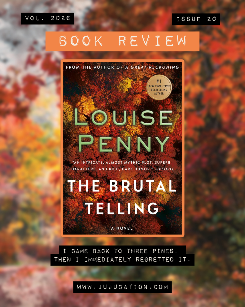 Coming Home Was a Mistake: A Review of The Brutal Telling by Louise&nbsp;Penny