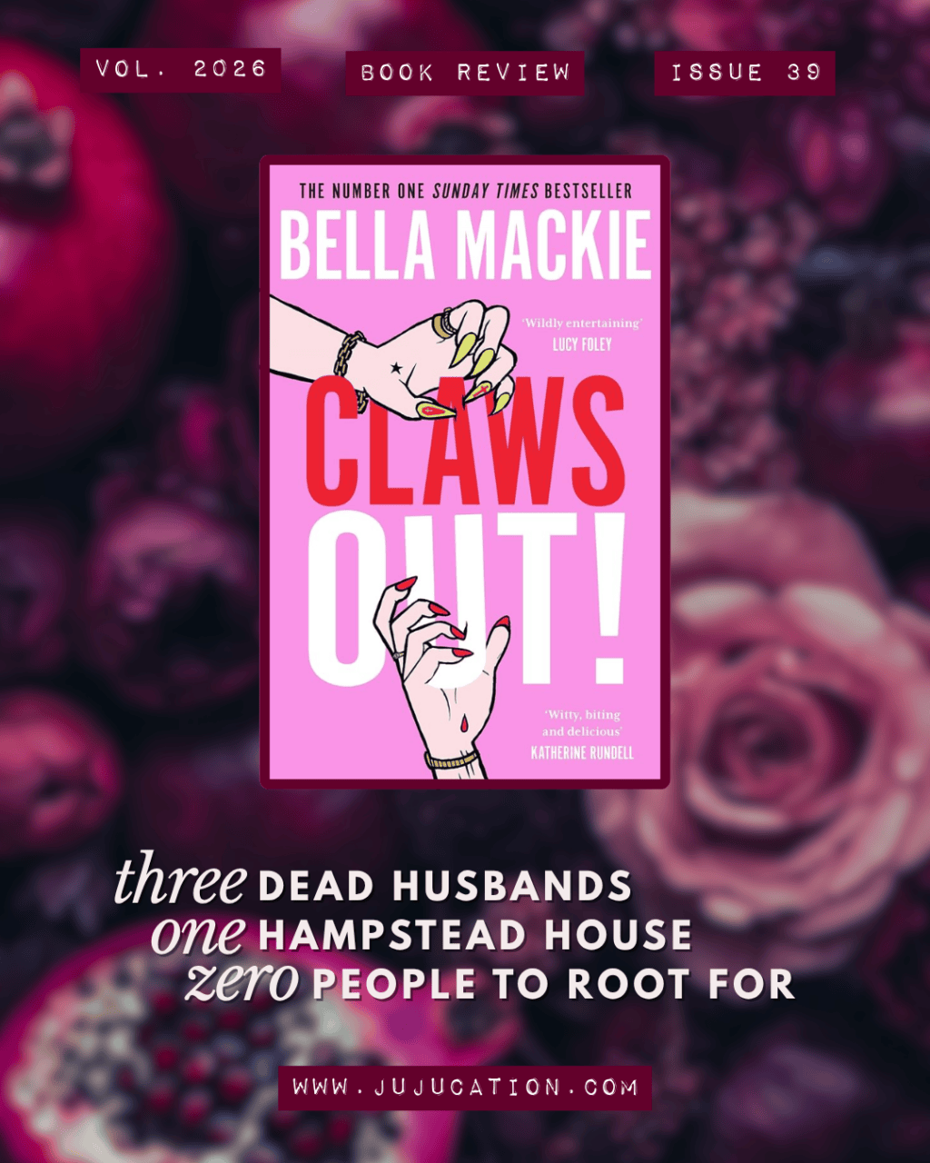 Claws Out! by Bella Mackie Review: A Sharp Black-Widow Satire That Loses Its&nbsp;Grip